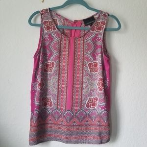 Cynthia Rowley Button-back Sleeveless Top